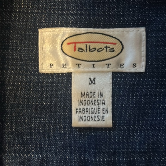 Talbots denim jacket - Picture 2 of 2